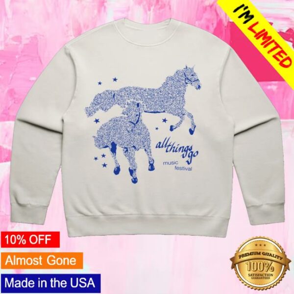 kenny All Things Go Festival Merch Shop Store Run Free Nyc Lineup Crewneck