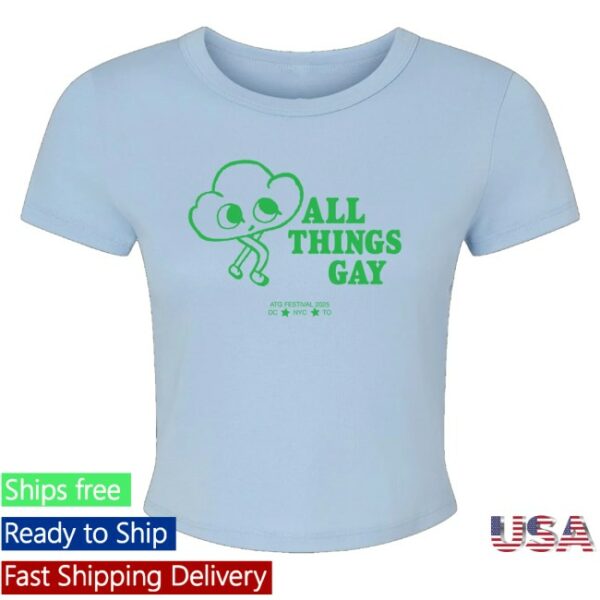 kenny All Things Go Merch All Things Gay Baby Tee
