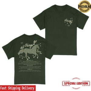 kenny All Things Go Merch Run Free Lineup Tee0