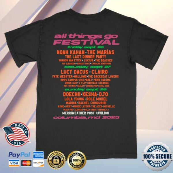 kenny All Things Go Merch Star Power Dc Lineup Tee