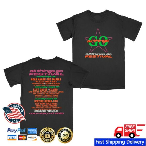 kenny All Things Go Merch Star Power Dc Lineup Tee0