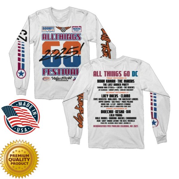 kenny All Things Go Merch Store Dc Racing Team Lineup Long Sleevess