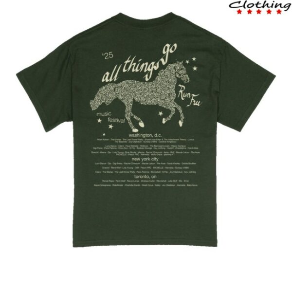kenny All Things Go Merch Store Run Free Lineup Tees