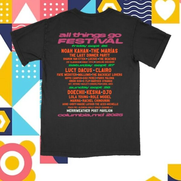 kenny All Things Go Merch Store Star Power Dc Lineup Shirts