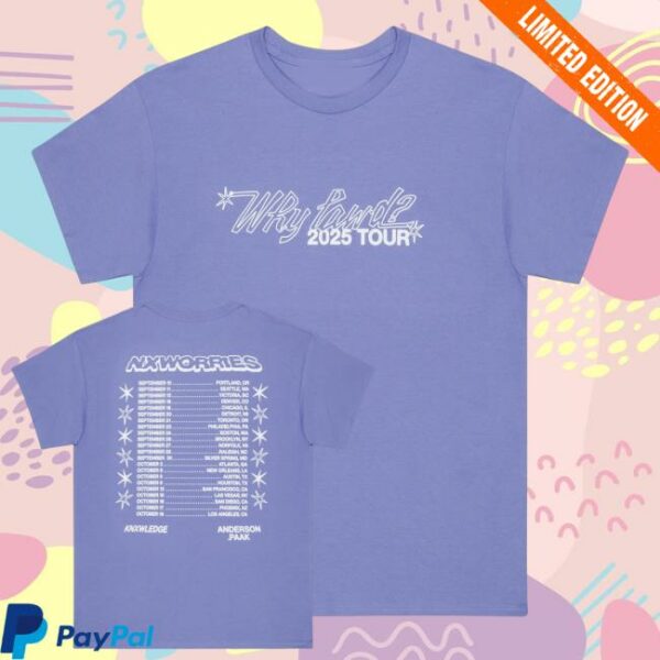 kenny Anderson Paak Merch Shop Store Why Lawd Dateback Shirts