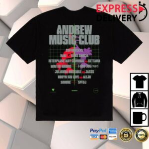 kenny Andrew Merch Store Amc 25 Black Shirt Headphones