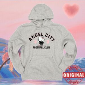 kenny Angel City Merch Store Angel City Fc X Hello Kitty Grey Hoodie