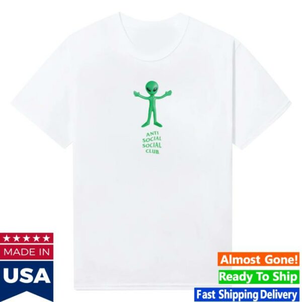 kenny Anti Social Social Club Merch Shop Store Assc Alien Shirt