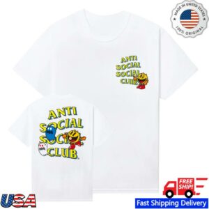 kenny Anti Social Social Club Merch Shop Store Assc X Pac Man Run Run Shirts