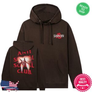 kenny Anti Social Social Club Merch Shop Store Assc X Shinobi Flying Demon Hoodies