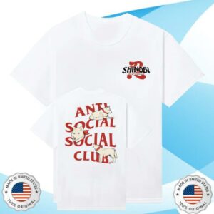 kenny Anti Social Social Club Merch Shop Store Assc X Shinobi Yamoto Shirt