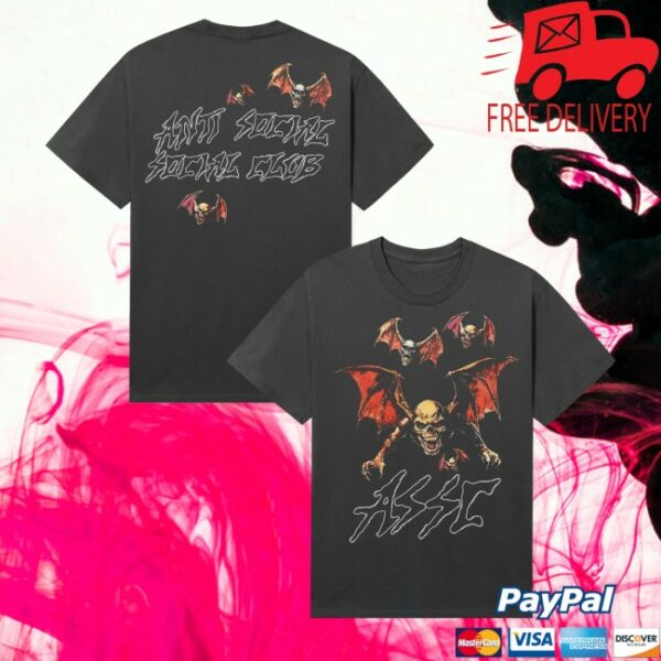 kenny Antisocialsocialclub Store Merch Assc Get Metal Shirtss
