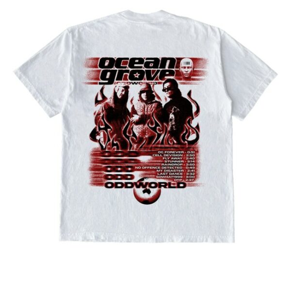 kenny Artist First Merch Store Ocean Grove Flame World Shirts