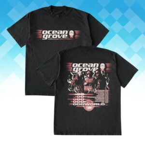 kenny Artist First Merch Store Ocean Grove Oddworld Tracklist Shirt