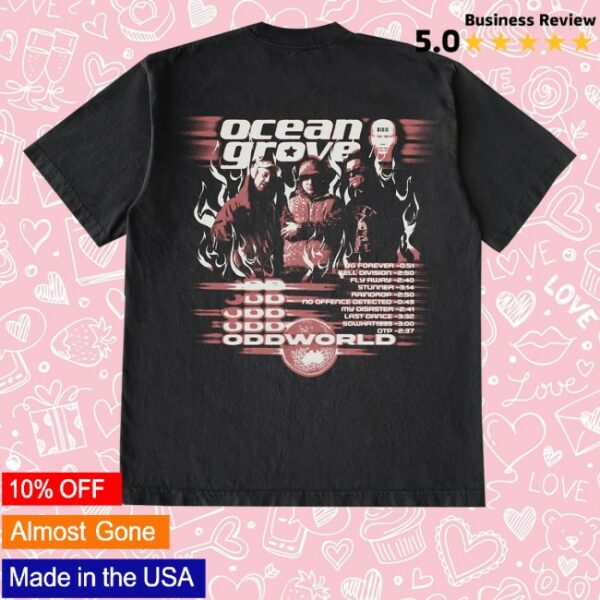 kenny Artist First Merch Store Ocean Grove Oddworld Tracklist Shirts