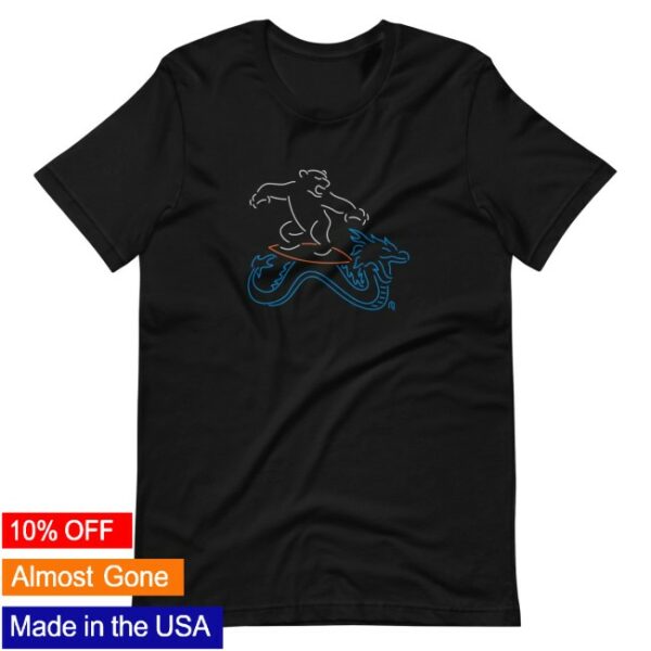 kenny Athlete Logos Merch Neon Surfing Polar Beart Shirt