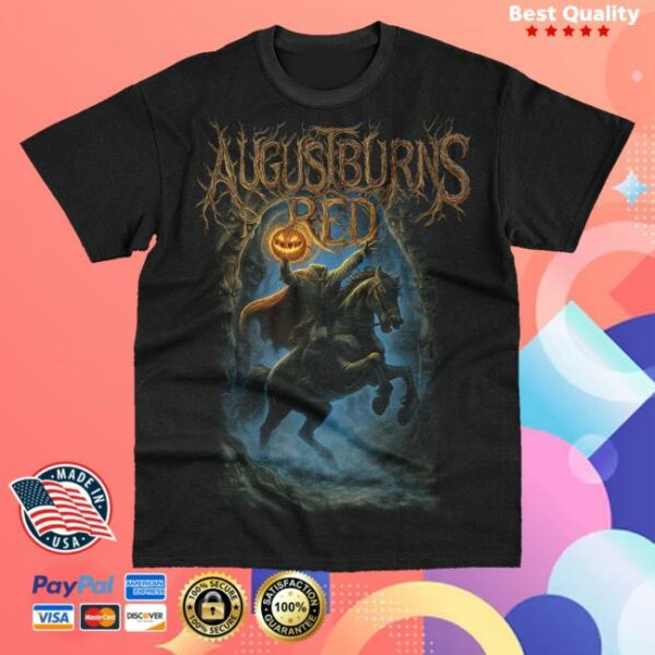 kenny August Burns Red Official Merch Shop Store Headless Horsemen Halloween Shirt