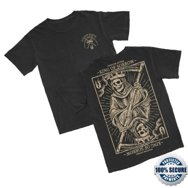 kenny August Burns Red Store Merch King Of Sorrow Shirt1