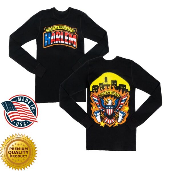 kenny Awful Lot Of Cough Syrup Merch Store Awful Lot Of Harlem Thermal Long Sleevess