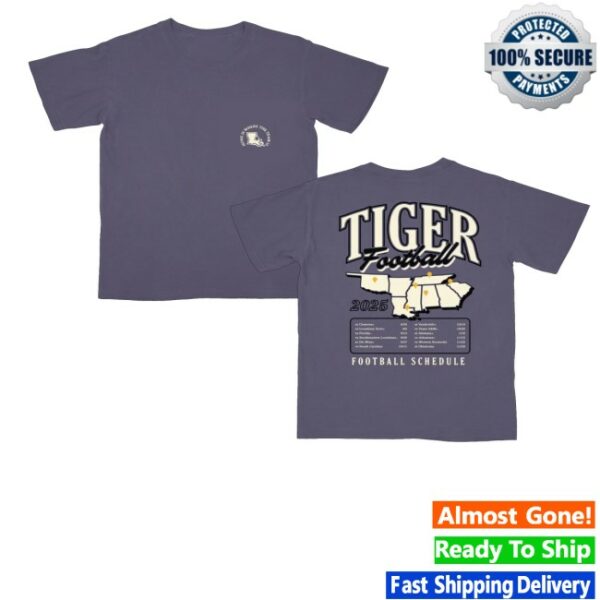 kenny B Unlimited Merch Store Lsu 2025 Football Schedule Shirtss