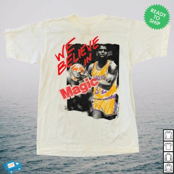 kenny Back To The Basket Merch Keyshawnnwt Mjts We Believe In Magic Tee