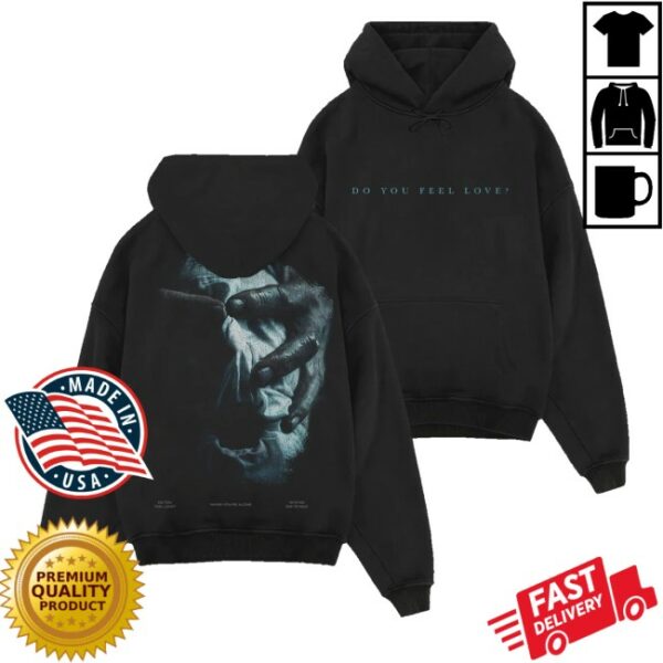 kenny Bad Omens Merch Store Do You Feel Love Hoodie