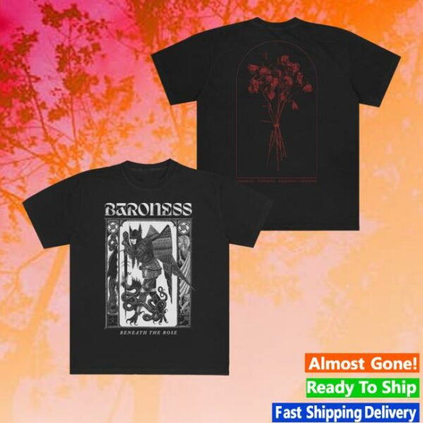 kenny Baroness Merch Store Beneath The Rose Shirt