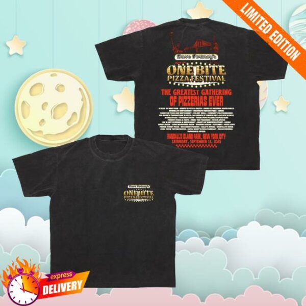 kenny Barstool Sports Merch Shop Store One Bite Pizza Fest 2025 Icons Vintage Wash 47 Shirt