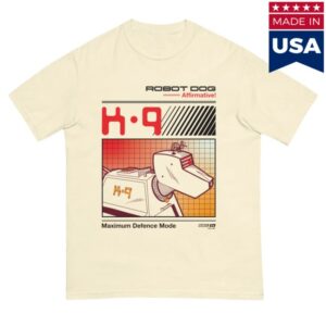 kenny Bbc Shop Merch Doctor Who K 9 Graphic Unisex Shirt