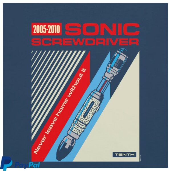 kenny Bbc Shop Merch Doctor Who Sonic Screwdriver Tenth Unisex Shirt0