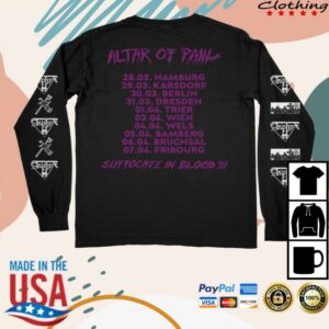 kenny Beyond Human Merch Store Altar Of Pain Tour Long Sleeves
