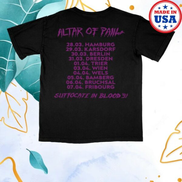 kenny Beyond Human Merch Store Altar Of Pain Tour Shirts