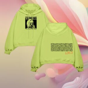 kenny Billie Eilish Merch Store Homecoming Stamped Lime Hoodies kenny Billie Eilish Merch Store Homecoming Stamped Lime Hoodies