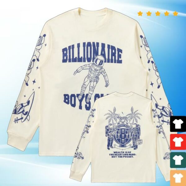 kenny Billionaire Boys Club Merch Shop Store Gravity Long Sleeve Shirts