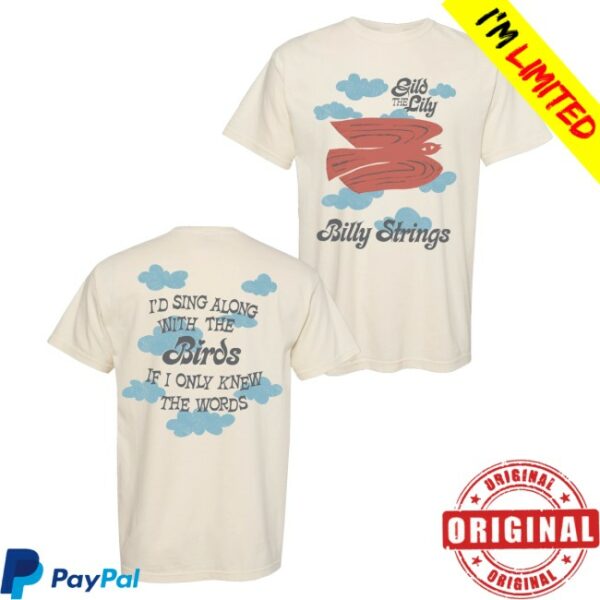 kenny Billy Strings Store Merch Gild The Lily Tee Logan Fox0