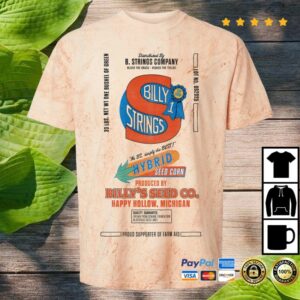 kenny Billy Strings Store Merch Seed Co Tee Logan Fox
