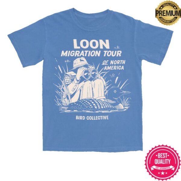 kenny Bird Collective Merch Store Loon Migration Shirt