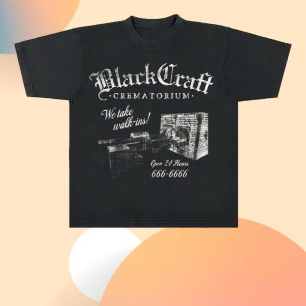 kenny Blackcraft Clothing Merch Store Crematorium Shirt