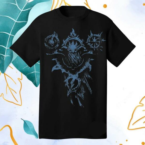 kenny Blizzard Gear Merch Shop Store Diablo Iv Sorcerer Sigil Black Shirt