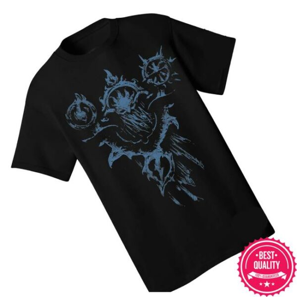 kenny Blizzard Gear Merch Shop Store Diablo Iv Sorcerer Sigil Black Shirts