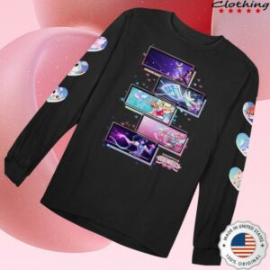 kenny Blizzard Gear Merch Store Overwatch Dokiwatch Black Long Sleeve Shirts
