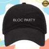 kenny Bloc Party Merch Black Logo Cap