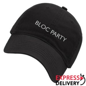 kenny Bloc Party Merch Black Logo Cap1 kenny Bloc Party Merch Black Logo Cap1