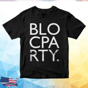 kenny Bloc Party Merch Silent Alarm Logo Tee kenny Bloc Party Merch Silent Alarm Logo Tee