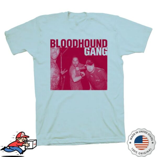 kenny Bloodhound Gang Merch Austrian Mud Shirt Light Blue