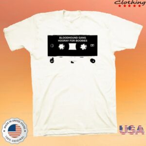 kenny Bloodhound Gang Merch Cassette Shirt Black On White kenny Bloodhound Gang Merch Cassette Shirt Black On White
