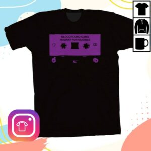 kenny Bloodhound Gang Merch Cassette Shirt Purple On Black kenny Bloodhound Gang Merch Cassette Shirt Purple On Black