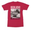 kenny Bon Jovi Merch Store Forever Red White And Jersey Red Shirt