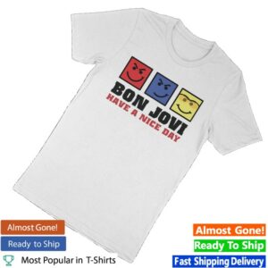 kenny Bon Jovi Store Merch Have A Nice Day White Shirts