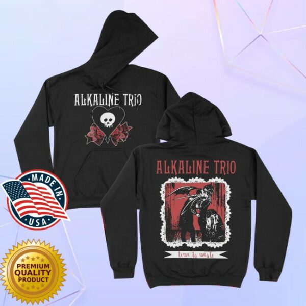 kenny Boothammer Tees Merch Store Alkaline Trio Time To Waste Hoodie